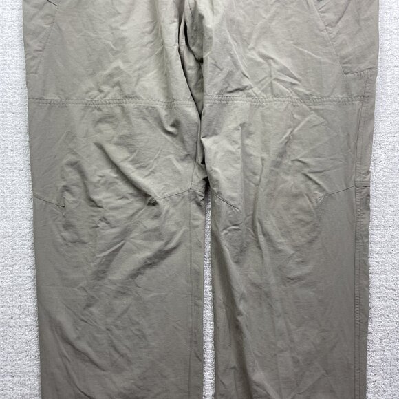 Simms Pants Mens XL Tan Stretch Utility Zip Pocket Fishing Outdoor Hiking Trail - Picture 3 of 16